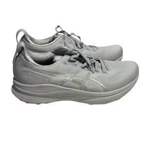 ASICS Men's Gel-Kayano 32 Grey/Gravel Athletic Shoes Size 11.5 Silver Sneakers